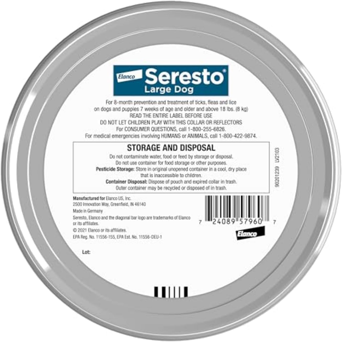 Seresto para Perros Grandes - Foto 1