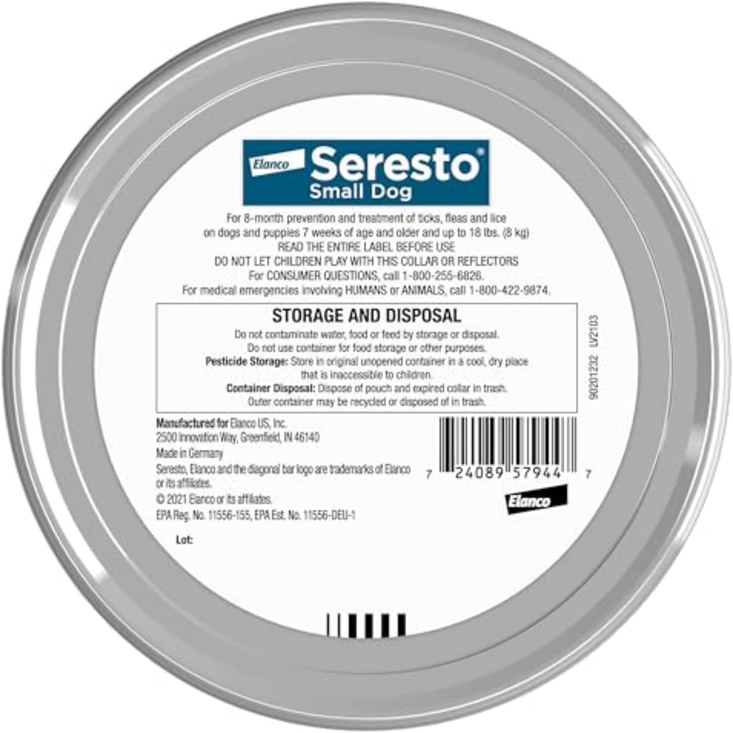 Seresto para Perros Pequeños - Foto 1